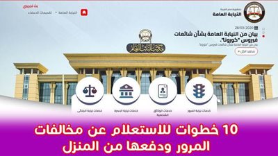 10 خطوات للاستعلام عن مخالفات المرور ودفعها من المنزل | إنفو جراف