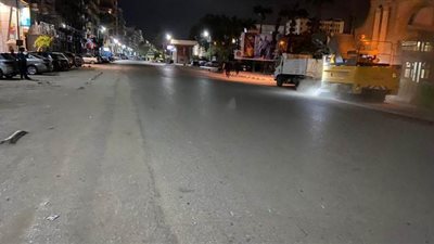 استغلالًا لوقت الحظر.. تطهير شوارع وميادين الدقهلية لمواجهة كورونا | صور