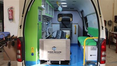 دعم مستشفى جامعة المنصورة بأجهزة عناية وسيارة إسعاف | صور