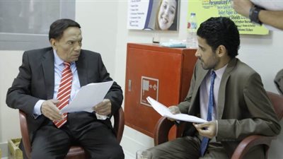 حمدي الميرغني مع الزعيم في البرومو الأول لمسلسل 