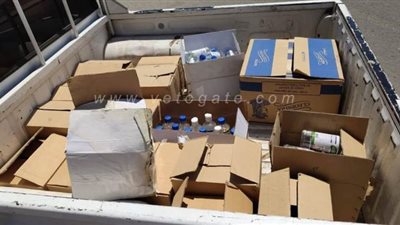 ضبط كمية كبيرة من الكحول المغشوش بالغردقة |صور