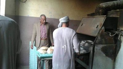 حملة على المخابز ومستودعات أسطوانات البوتاجاز في قنا | صور