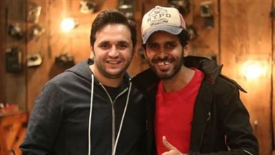 مصطفى خاطر يهنئ حمدي المرغني بعيد ميلاده