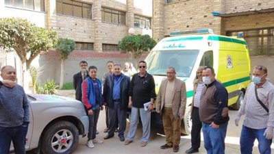 24 صورة ترصد تعقيم مستشفي ميت سلسيل