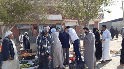 فض أسواق قرى العامرية العشوائية بالإسكندرية| صور