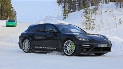 بورش تختبر سيارتها على الطرق الوعرة فى ألمانيا