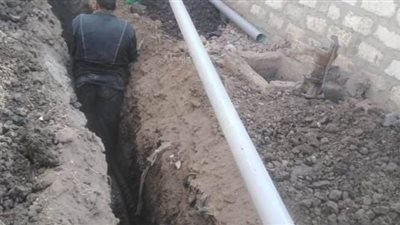 مليون و400 ألف جنيه تكاليف مد خطوط مياه لقرى مركز سمالوط