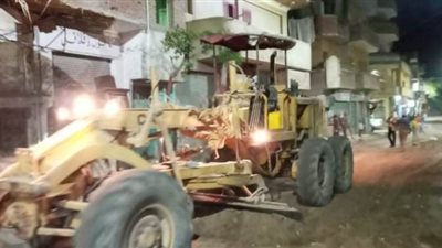 محلي سمالوط يشن حملة نظافة وتطهير لمنع انتشار كورونا أثناء حظر التجوال بالمنيا