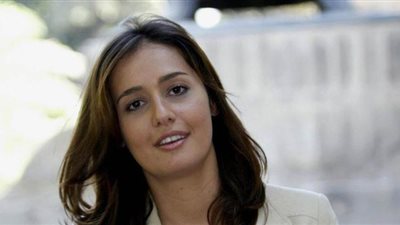 حلا شيحة برفقة البطل الحقيقي لمسلسل 