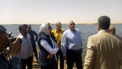 محافظ الوادي الجديد يكلف الري بسرعة الانتهاء من تدبيش بركة موط