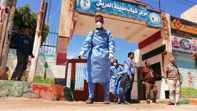 انطلاق حملة تطهير وتعقيم مراكز شباب شمال سيناء | صور