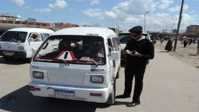 حملة مرورية لتفقد أحياء القاهرة الجديدة لمنع المخالفات