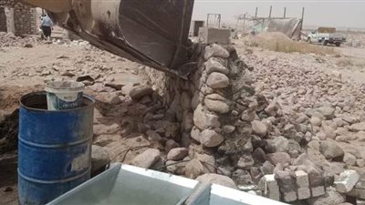 حملة لإزالة التعديات على أملاك الدولة بجنوب سيناء | صور