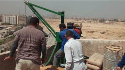 إيقاف مخالفات بناء بالمعادي وحدائق القبة | صور 