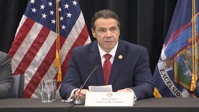 حاكم نيويورك يمدد الإغلاق الشامل حتى نهاية 29 أبريل الجاري