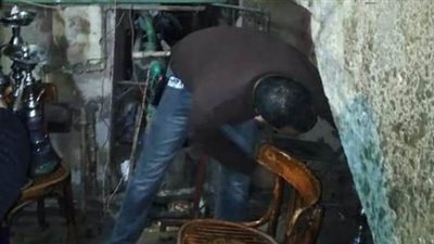 ضبط مقهى تحت 