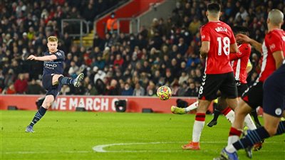 مانشستر سيتي يسقط في فخ التعادل مع ساوثهامبتون 1/1 بالدوري الإنجليزي