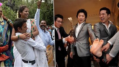 أغرب 5 عادات زواج حول العالم.. أشهرها ضرب العريس |صور