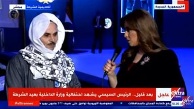 والد أحد شهداء الشرطة: إحنا خدامين للشعب المصري 