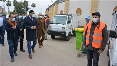 محافظ الدقهلية يوجه بدعم جهاز نظافة وتجميل مدينة المنصورة وضواحيها