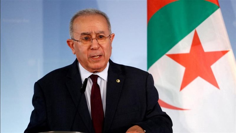 وزير الخارجية الجزائري،