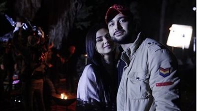 منة عرفة تحتفل بعيد ميلاد زوجها علي طريقتها 