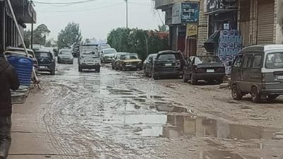 انتشار برك مياه الأمطار في شوارع الإسكندرية | صور 