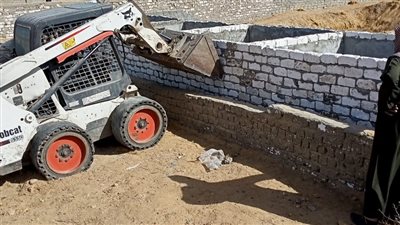 الجيزة تزيل 22 تعديا بالبناء المخالف على أملاك الري | فيديو