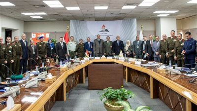 مركز المعلومات ودعم اتخاذ القرار يستقبل وفدًا من أكاديمية ناصر العسكرية