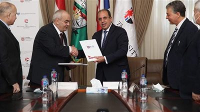 بروتوكول تعاون بين الجامعة البريطانية في مصر وهيئة قضايا الدولة