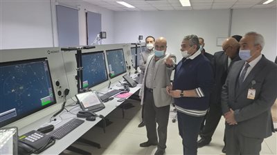 العليا للتفتيش الأمني والبيئي تتفقد مطار الأقصر الدولي