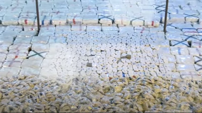 أطنان من مخدر الحشيش