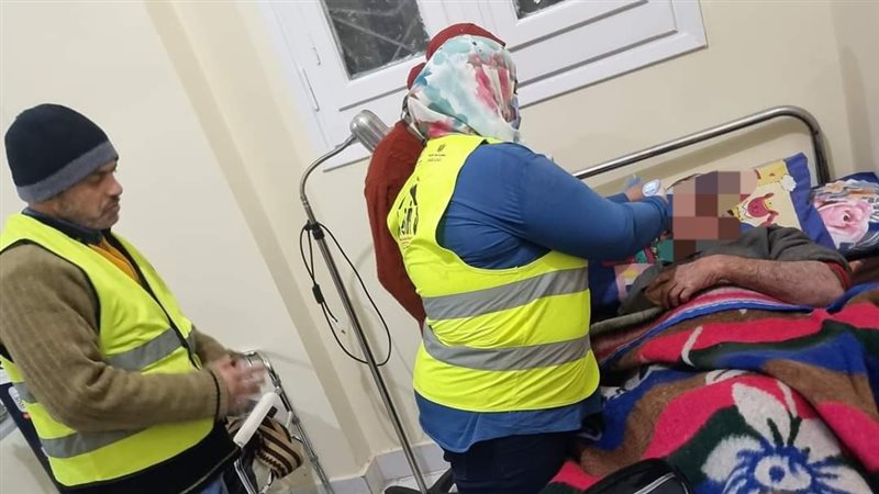 انقاذ حالة تشرد بالمنصورة