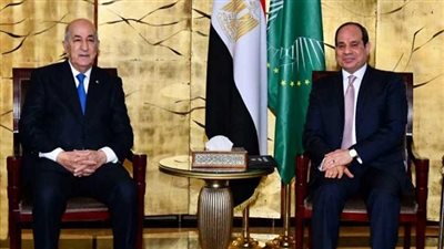 ملفات القمة المصرية الجزائرية بالقاهرة.. قضايا ليبيا وتونس وفلسطين وسد النهضة الأبرز