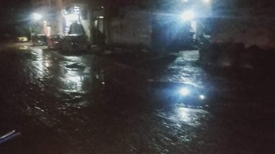 طوارئ في إحياء الإسكندرية بسبب سوء الأحوال الجوية