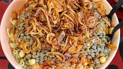  طريقة مختلفة لعمل الكشري الأصفر | فيديو 