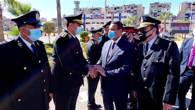 محافظ البحيرة يهنئ قيادات الداخلية بعيد الشرطة