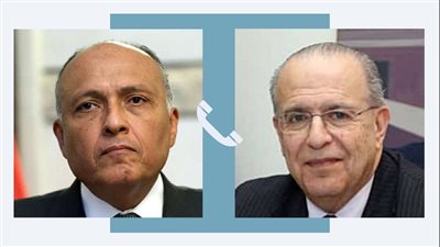 سامح شكري يتلقى اتصالًا هاتفيًا من وزير الخارجية القبرصي الجديد