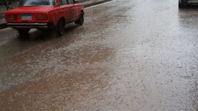 أمطار غزيرة وصقيع بالإسكندرية | صور