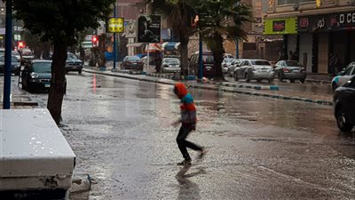 هطول أمطار غزيرة وهبوب رياح شديدة على مطروح | فيديو وصور