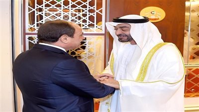  السيسي يلتقي الشيخ محمد بن زايد في قصر الوطن بأبو ظبي