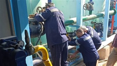 إحلال وتجديد 31 محطة مياه بسوهاج 