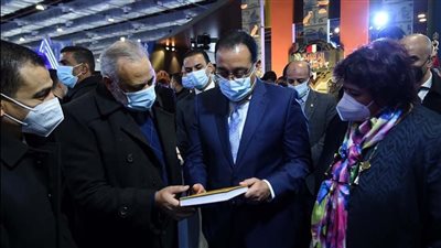 إيناس عبد الدايم من افتتاح معرض القاهرة للكتاب: عيد للثقافة المصرية | صور