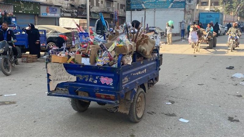 حملة مكبرة لرفع الاشغالات