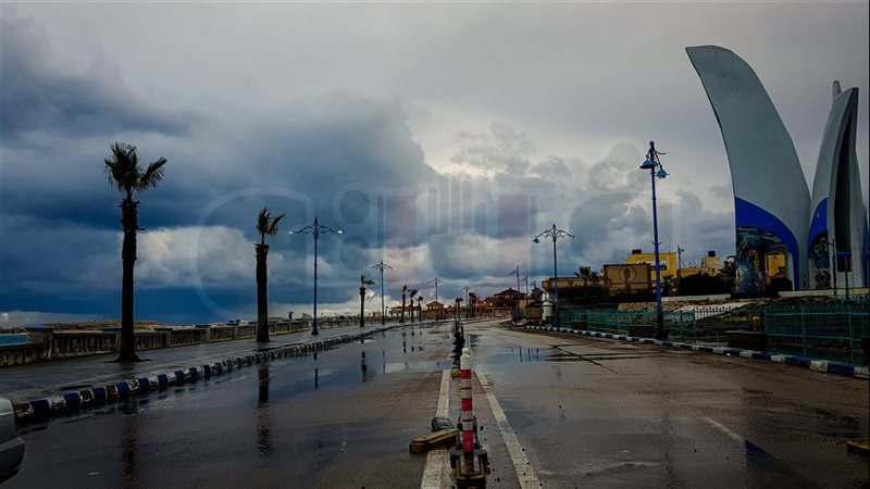 الأمطار في القاهرة