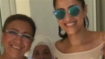 حنان مطاوع تنعي خالتها بكلمات مؤثرة