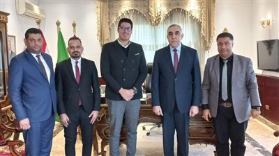 وفد من جامعة المنصورة يزور سفارة العراق بالقاهرة 