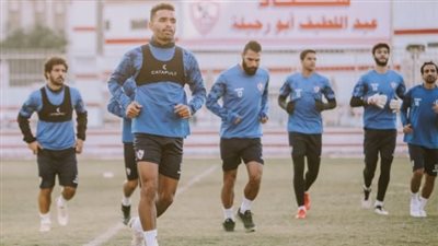 تدريبات تأهيلية لثنائي الزمالك في الجيمانيزيوم