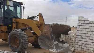 إزالة 38 حالة تعد على الأراضي الزراعية في الأقصر 