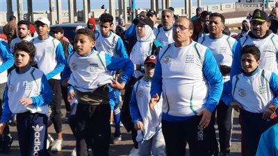 توافد المشاركين في الماراثون الرياضي بالإسكندرية | صور 